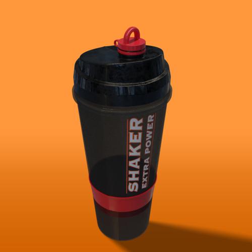 Gym Plastic Flask preview image